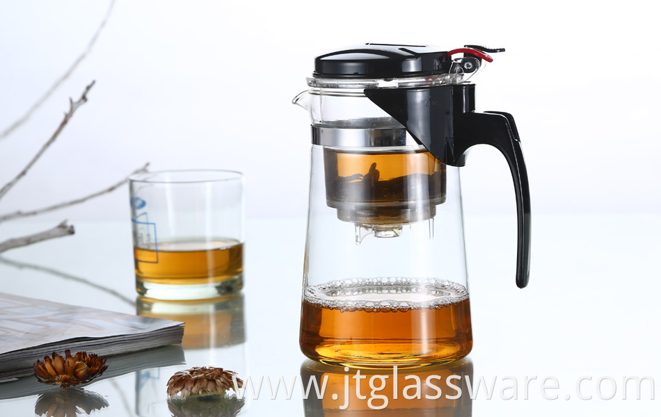 fire resistant glass teapot